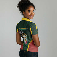 Personalized Togo Women Polo Shirt Lion Claw Flag Sport Style - Wonder Print Shop
