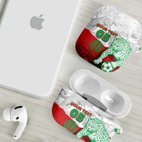 Custom Iran Football AirPods Case Leopard Comic Manga Art Style