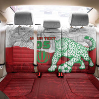 Custom Iran Football Back Car Seat Cover Leopard Comic Manga Art Style