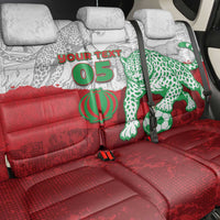 Custom Iran Football Back Car Seat Cover Leopard Comic Manga Art Style