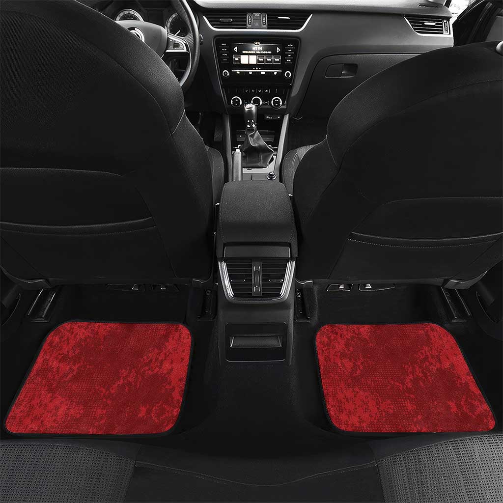 Custom Iran Football Car Mats Leopard Comic Manga Art Style