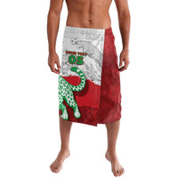 Custom Iran Football Lavalava Leopard Comic Manga Art Style