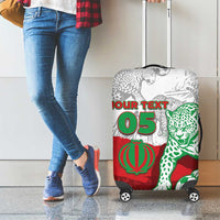 Custom Iran Football Luggage Cover Leopard Comic Manga Art Style
