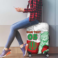 Custom Iran Football Luggage Cover Leopard Comic Manga Art Style