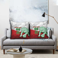 Custom Iran Football Pillow Cover Leopard Comic Manga Art Style