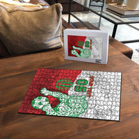 Custom Iran Football Puzzle Leopard Comic Manga Art Style