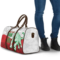 Custom Iran Football Travel Bag Leopard Comic Manga Art Style
