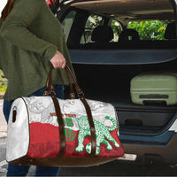 Custom Iran Football Travel Bag Leopard Comic Manga Art Style