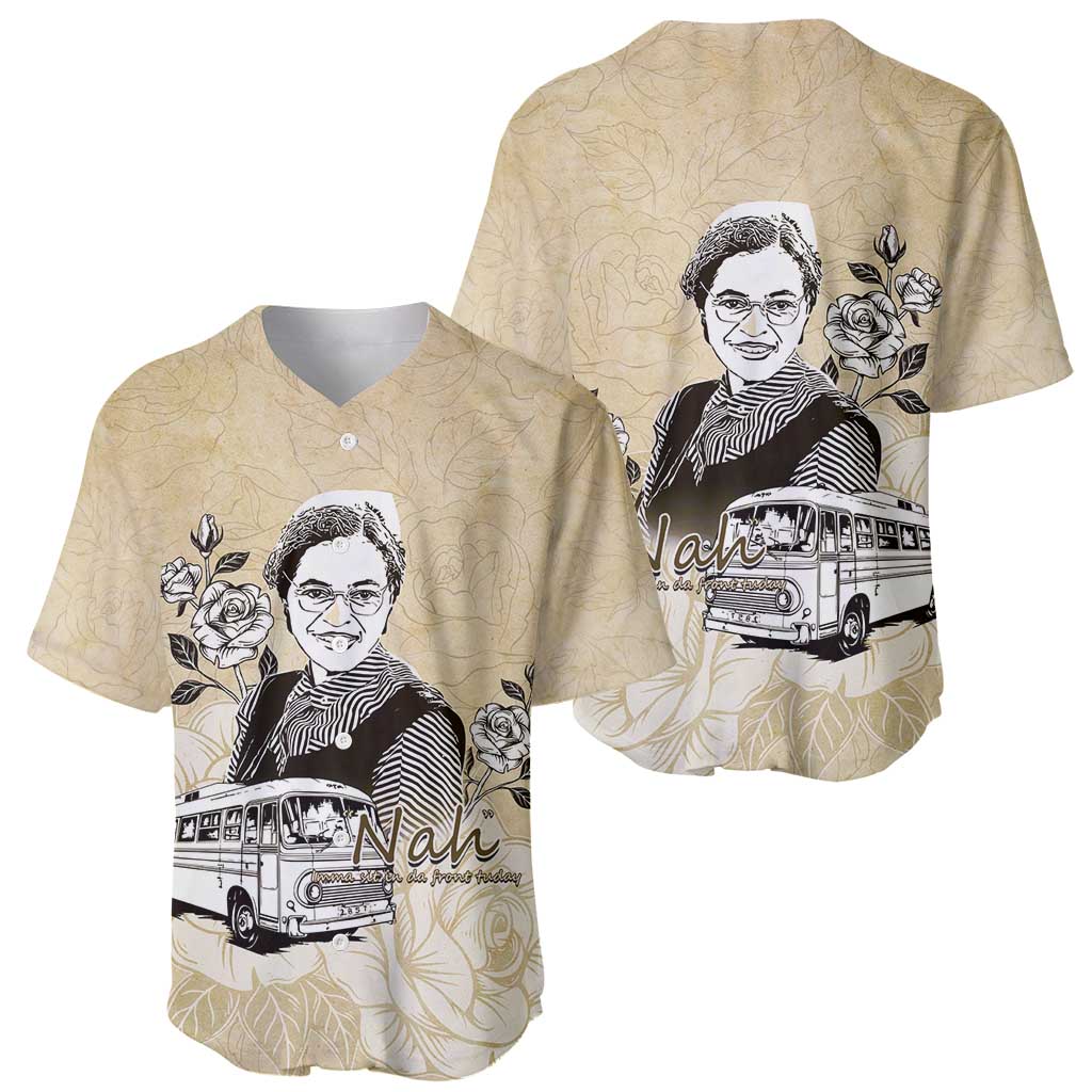 Nah Rosa Parks Baseball Jersey Black Women History