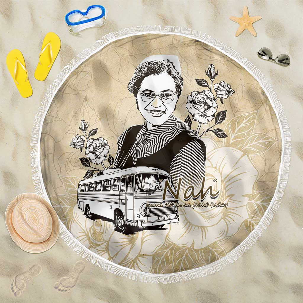 Nah Rosa Parks Beach Blanket Black Women History