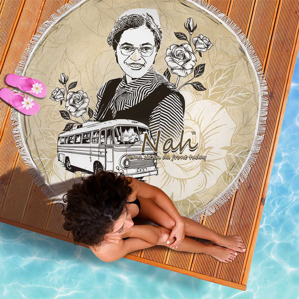 Nah Rosa Parks Beach Blanket Black Women History