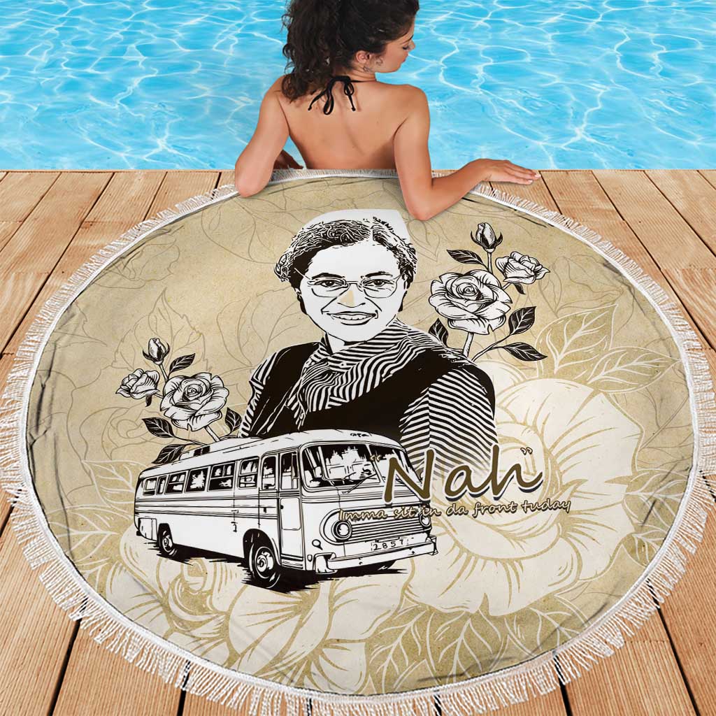 Nah Rosa Parks Beach Blanket Black Women History