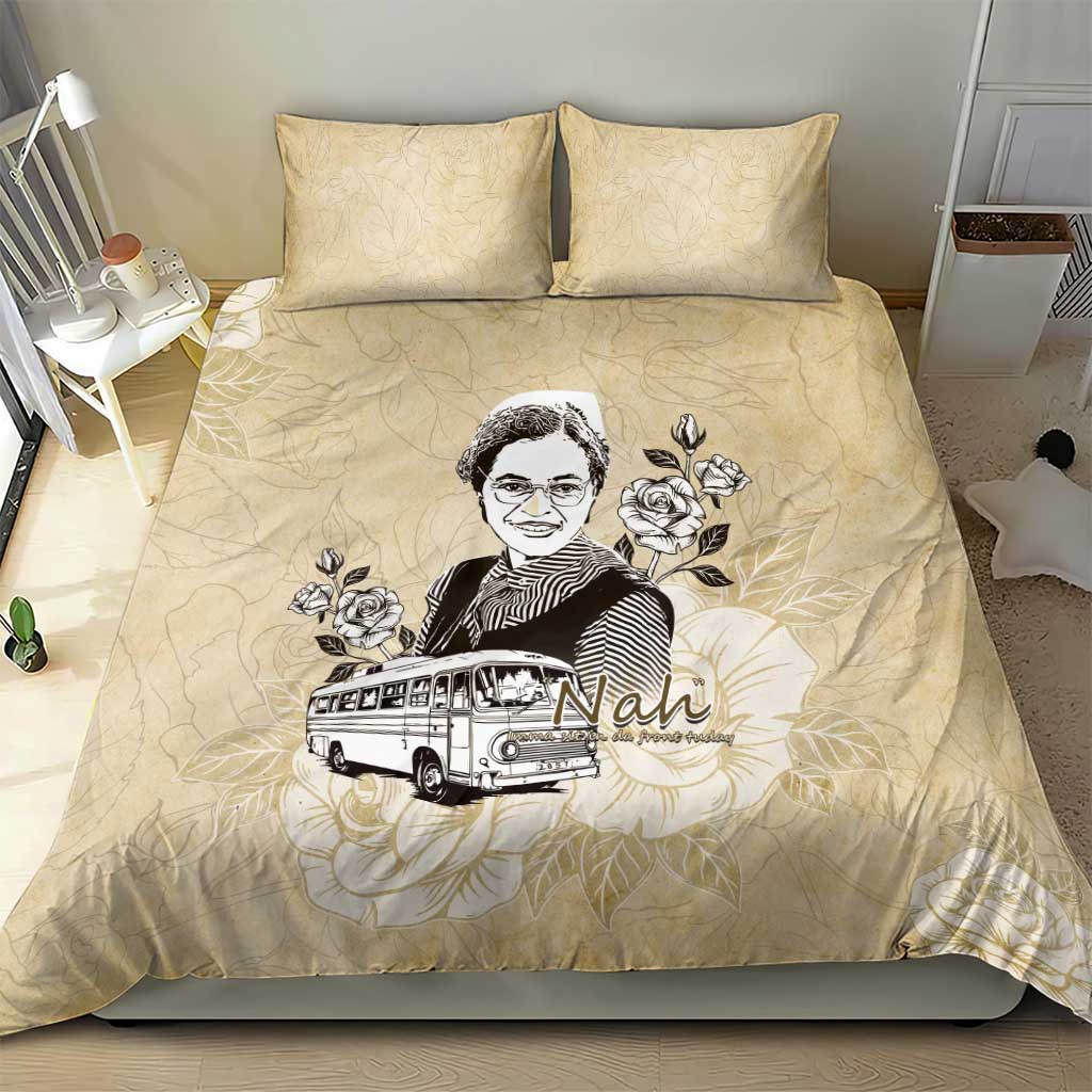 Nah Rosa Parks Bedding Set Black Women History