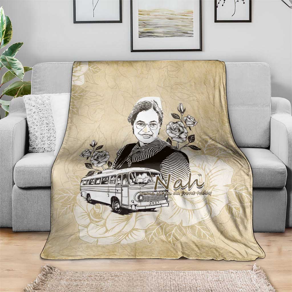 Nah Rosa Parks Blanket Black Women History