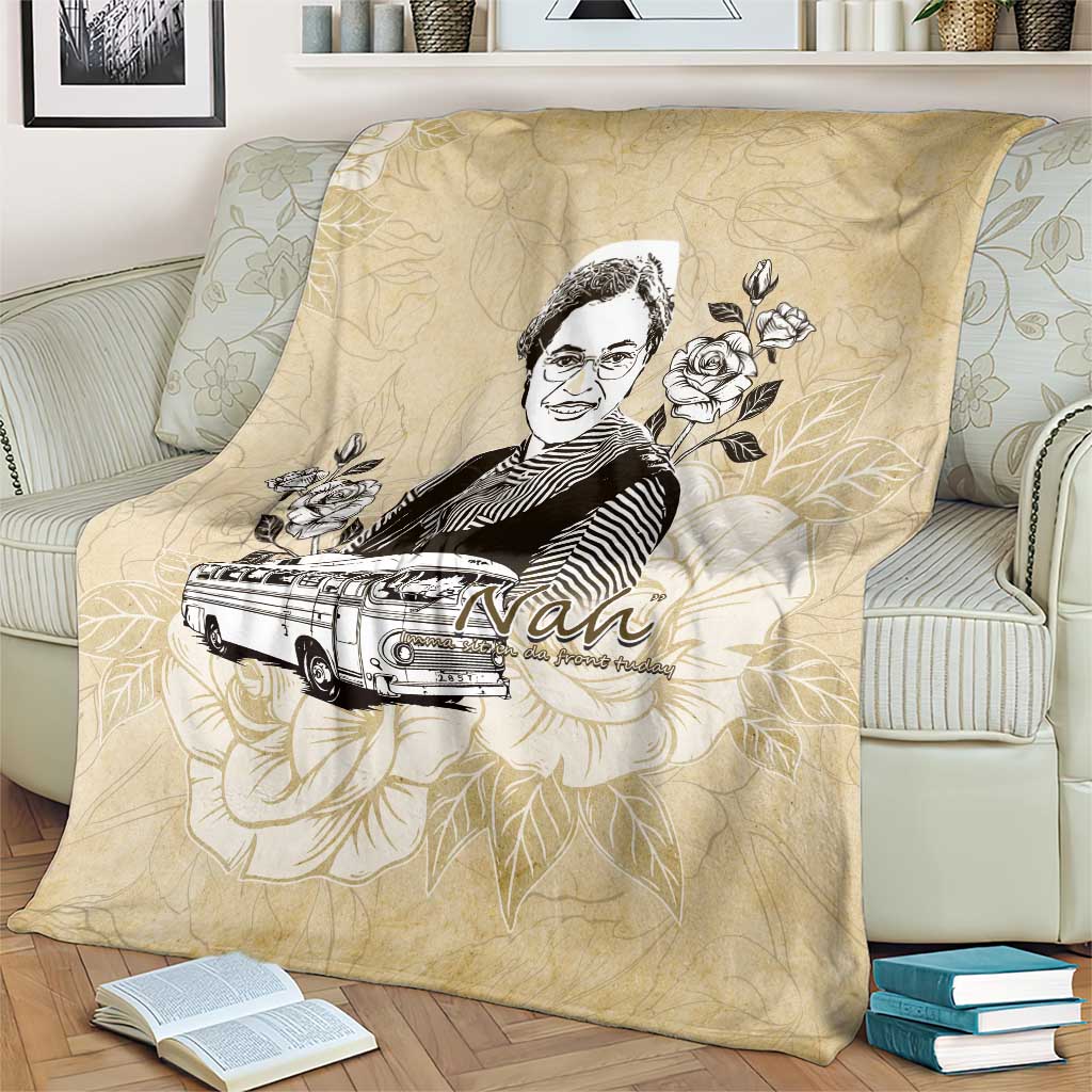 Nah Rosa Parks Blanket Black Women History
