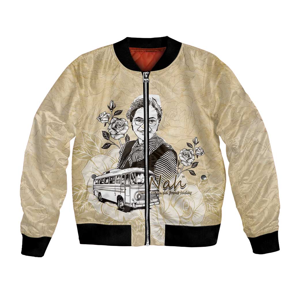 Nah Rosa Parks Bomber Jacket Black Women History