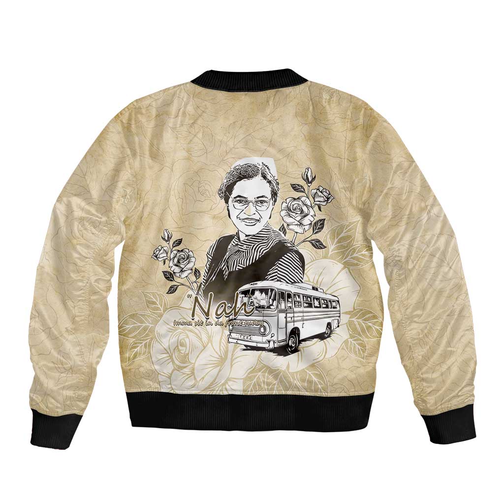 Nah Rosa Parks Bomber Jacket Black Women History