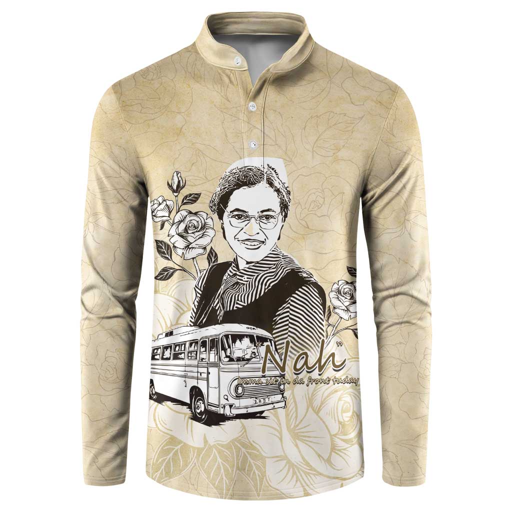 Nah Rosa Parks Button Sweatshirt Black Women History