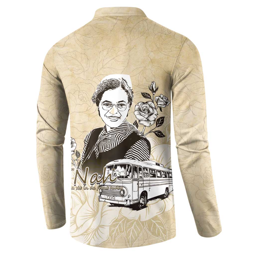 Nah Rosa Parks Button Sweatshirt Black Women History
