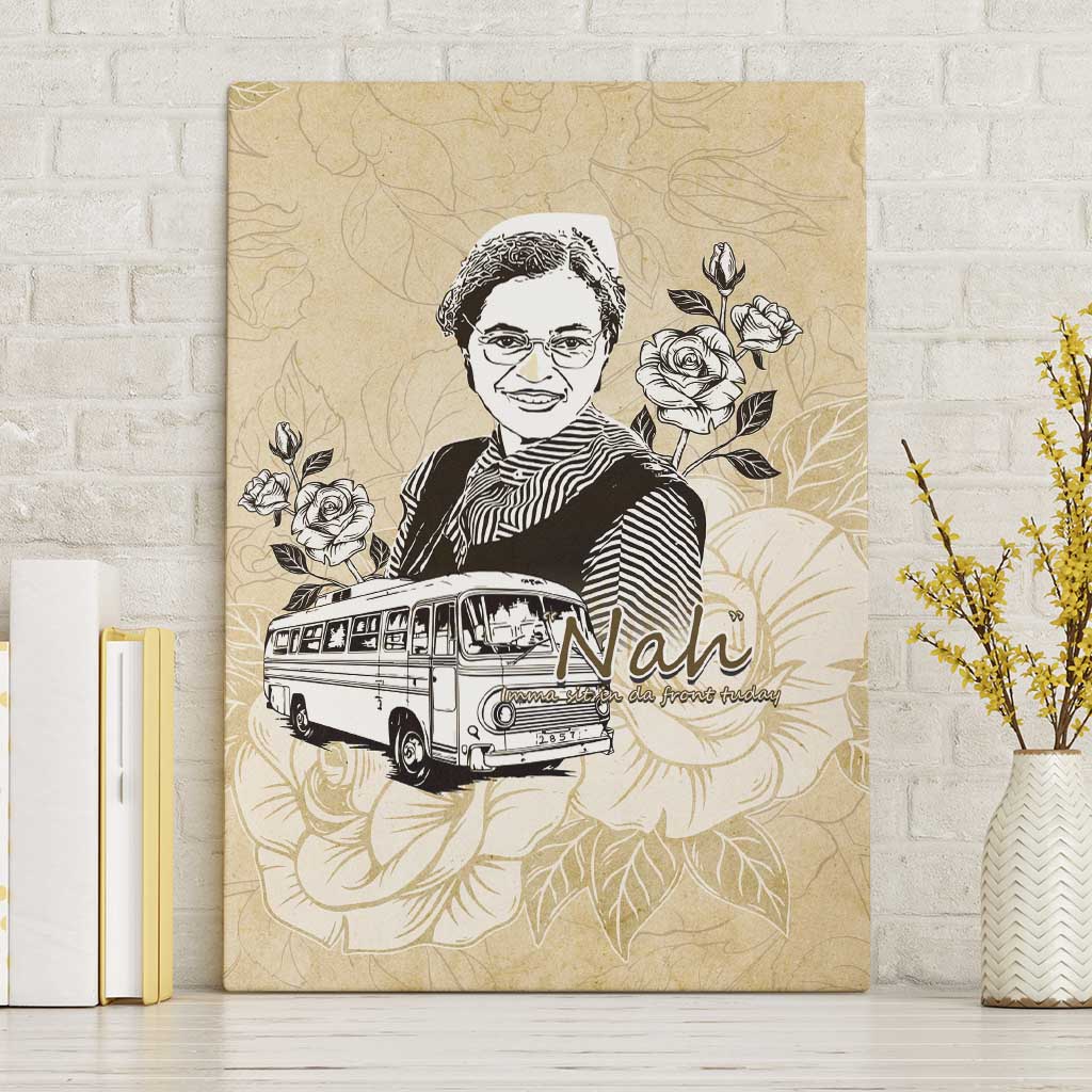 Nah Rosa Parks Canvas Wall Art Black Women History