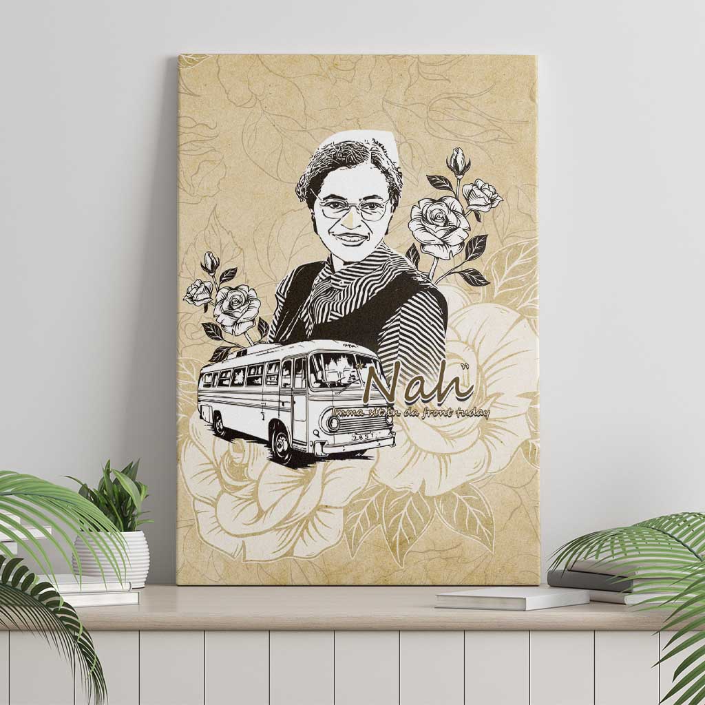 Nah Rosa Parks Canvas Wall Art Black Women History