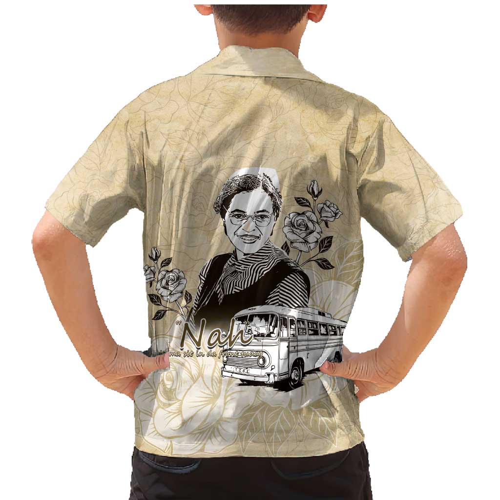 Nah Rosa Parks Family Matching Mermaid Dress and Hawaiian Shirt Black Women History