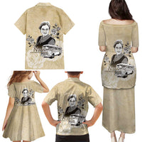 Nah Rosa Parks Family Matching Puletasi and Hawaiian Shirt Black Women History