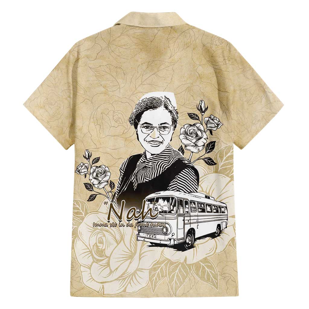Nah Rosa Parks Family Matching Summer Maxi Dress and Hawaiian Shirt Black Women History