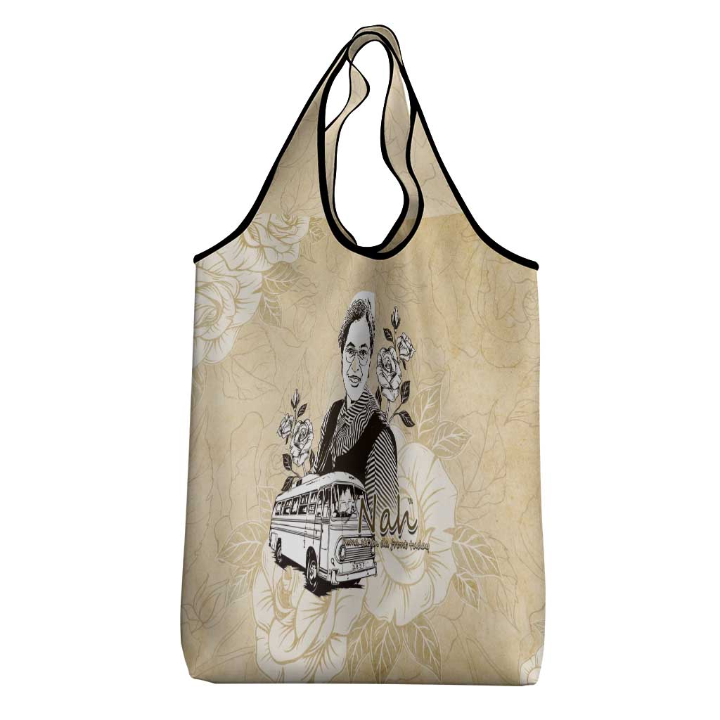 Nah Rosa Parks Grocery Bag Black Women History