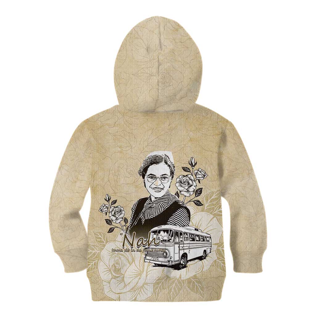 Nah Rosa Parks Kid Hoodie Black Women History