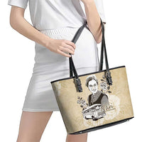 Nah Rosa Parks Leather Tote Bag Black Women History