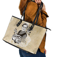 Nah Rosa Parks Leather Tote Bag Black Women History