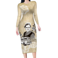 Nah Rosa Parks Long Sleeve Bodycon Dress Black Women History