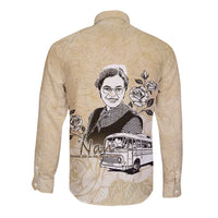 Nah Rosa Parks Long Sleeve Button Shirt Black Women History