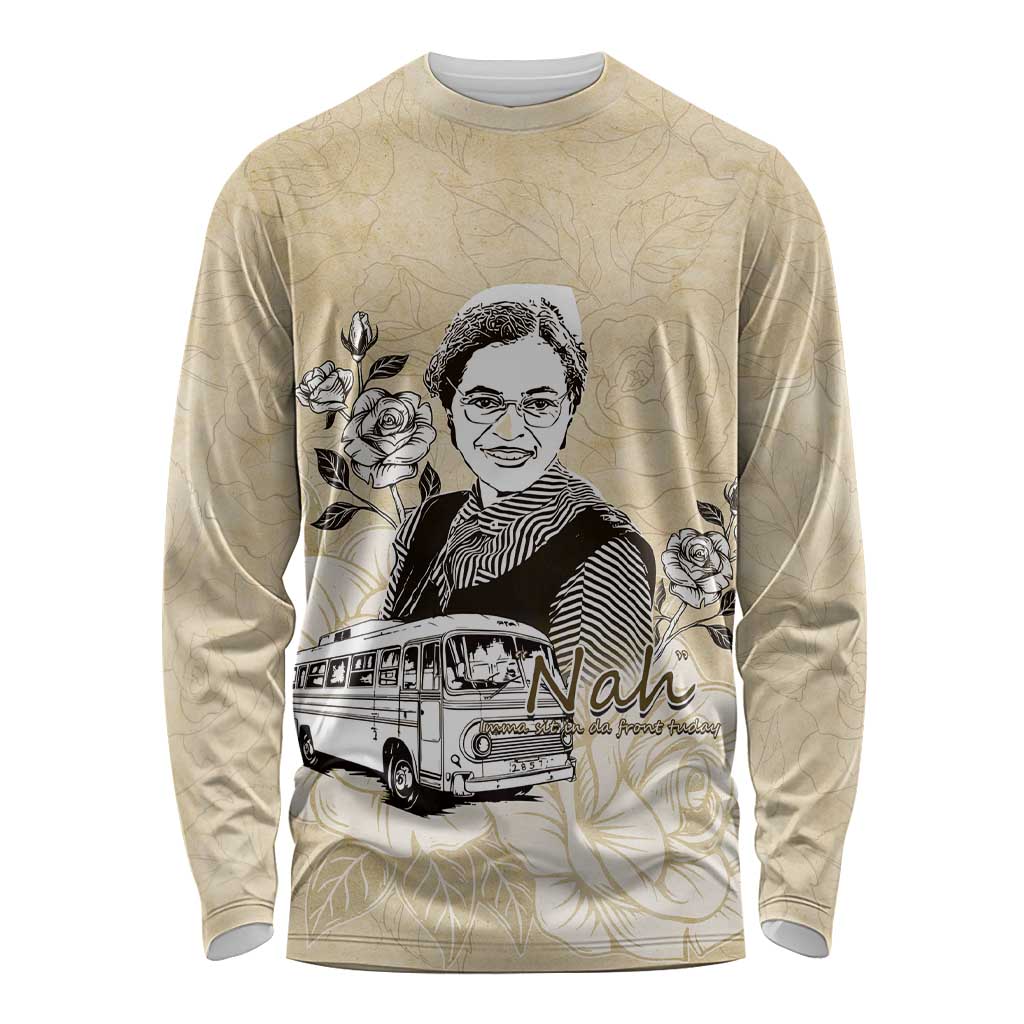 Nah Rosa Parks Long Sleeve Shirt Black Women History