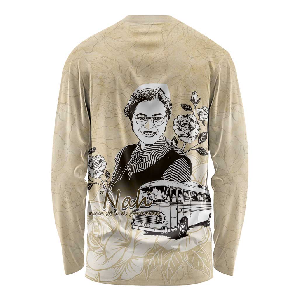 Nah Rosa Parks Long Sleeve Shirt Black Women History