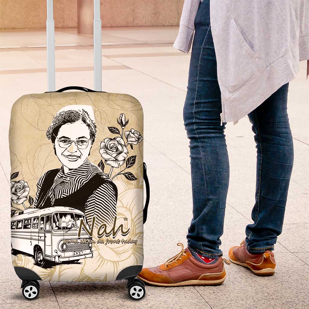 Nah Rosa Parks Luggage Cover Black Women History