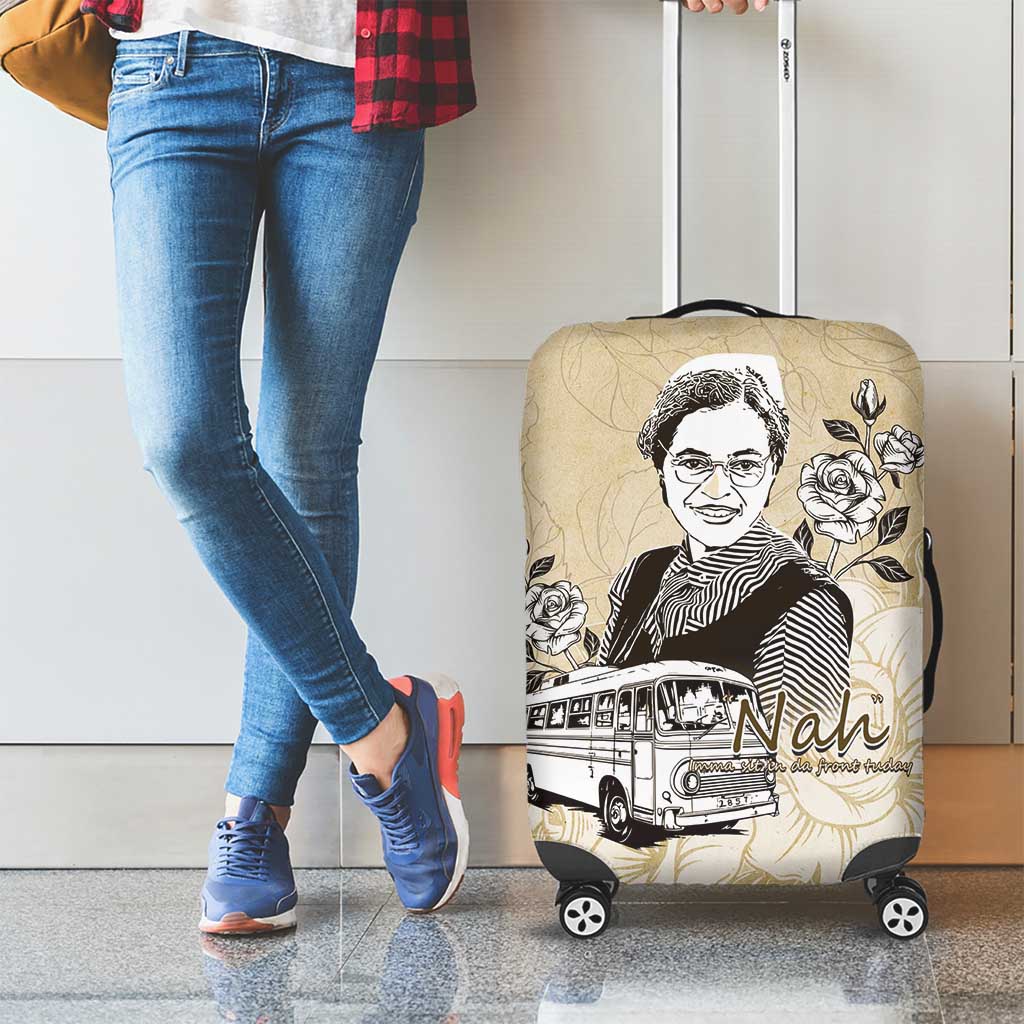 Nah Rosa Parks Luggage Cover Black Women History