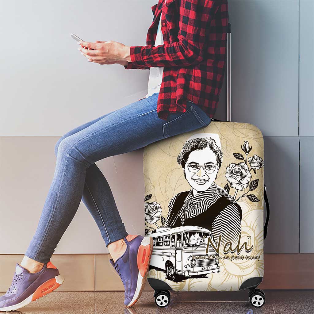 Nah Rosa Parks Luggage Cover Black Women History