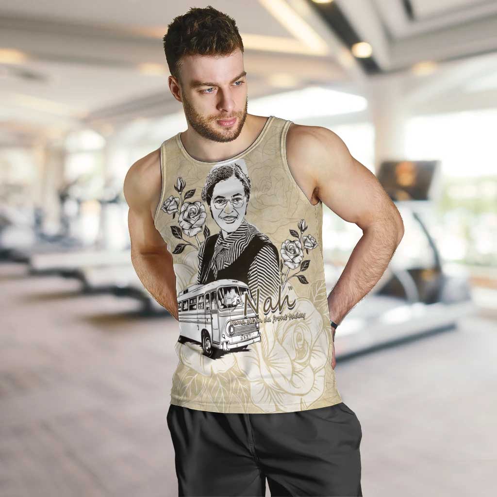 Nah Rosa Parks Men Tank Top Black Women History
