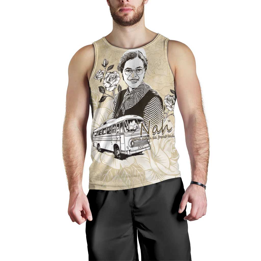 Nah Rosa Parks Men Tank Top Black Women History