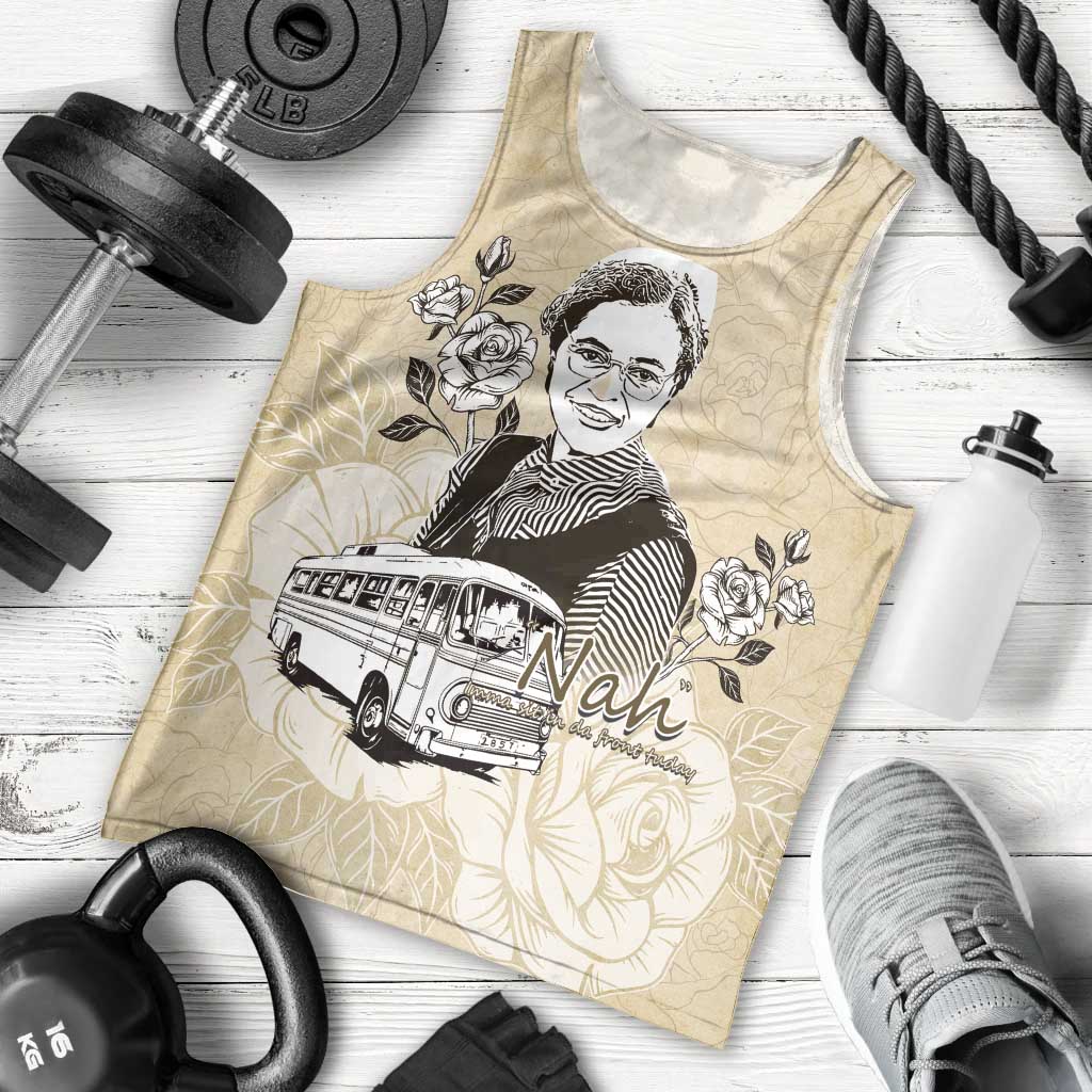Nah Rosa Parks Men Tank Top Black Women History