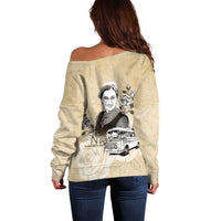 Nah Rosa Parks Off Shoulder Sweater Black Women History