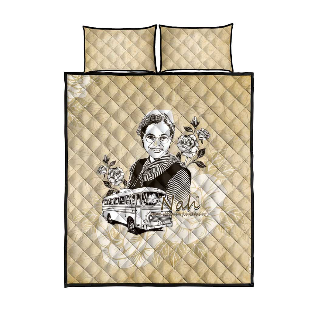 Nah Rosa Parks Quilt Bed Set Black Women History