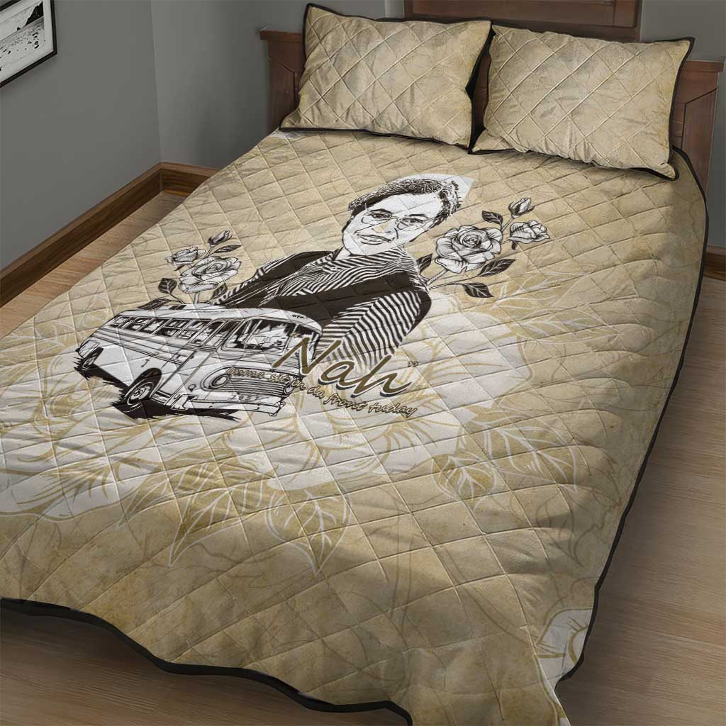 Nah Rosa Parks Quilt Bed Set Black Women History