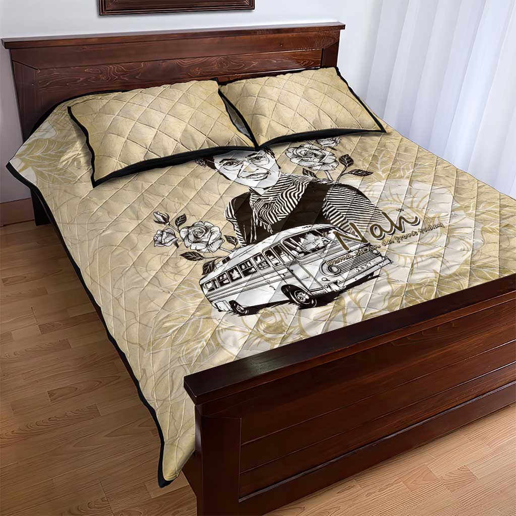 Nah Rosa Parks Quilt Bed Set Black Women History