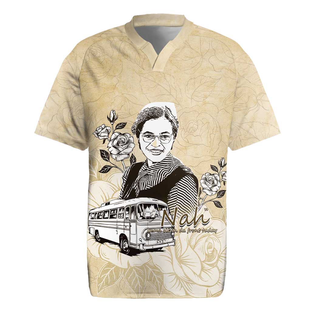 Nah Rosa Parks Rugby Jersey Black Women History