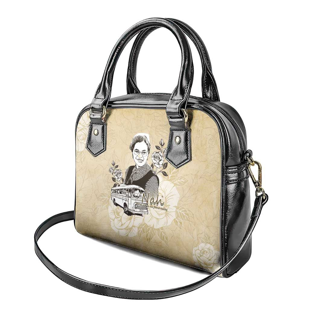 Nah Rosa Parks Shoulder Handbag Black Women History