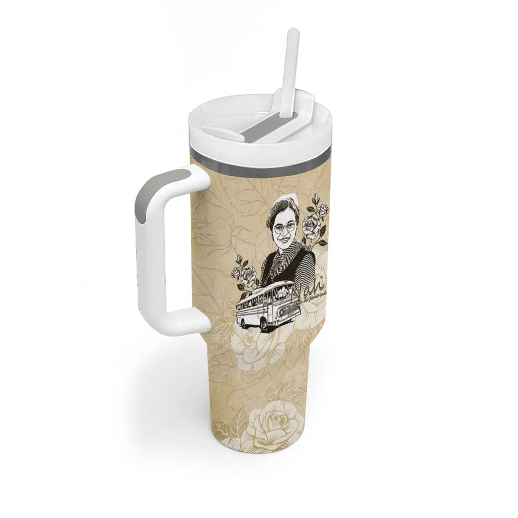 Nah Rosa Parks Tumbler With Handle Black Women History