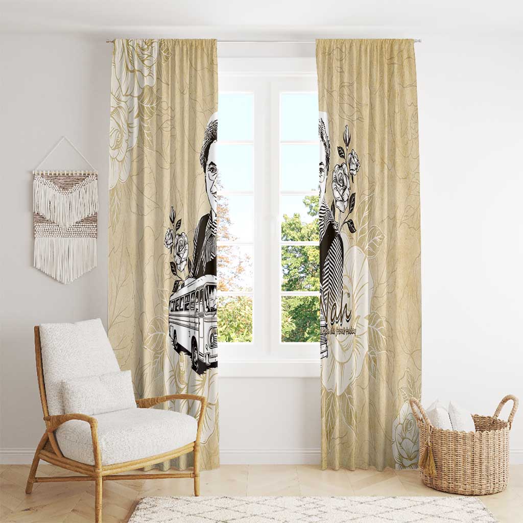 Nah Rosa Parks Window Curtain Black Women History